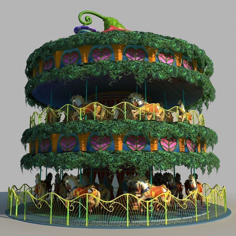 Carousel 01 3D model_11