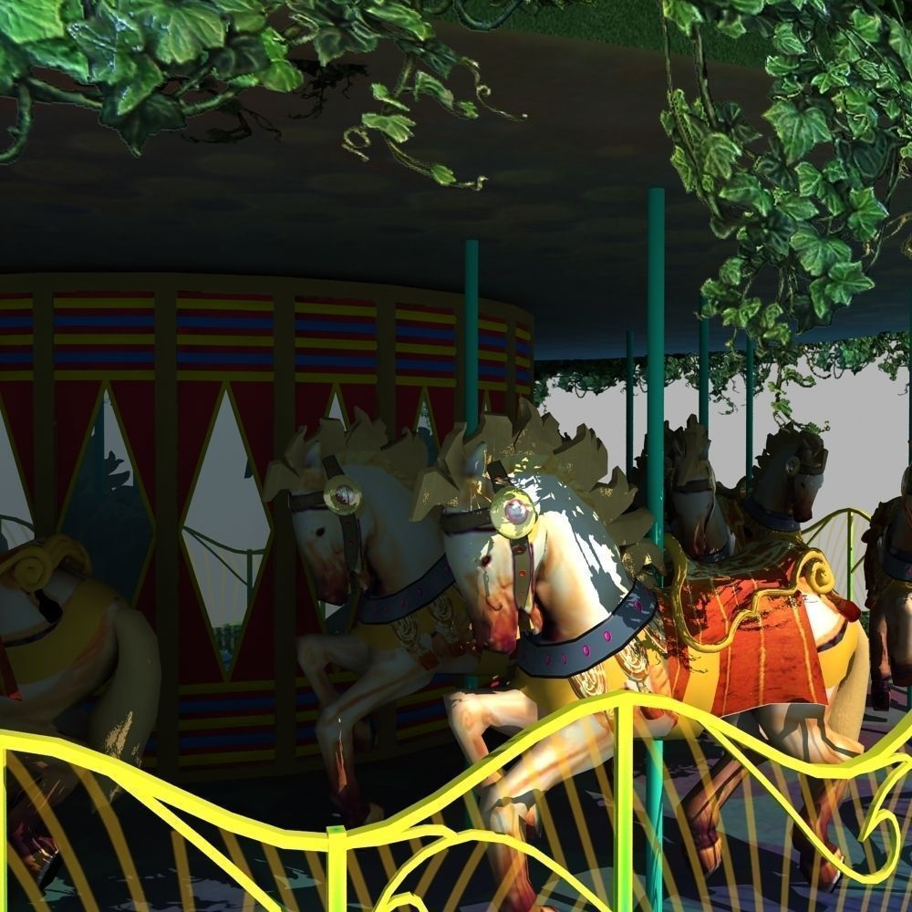 Carousel 01 3D model_6
