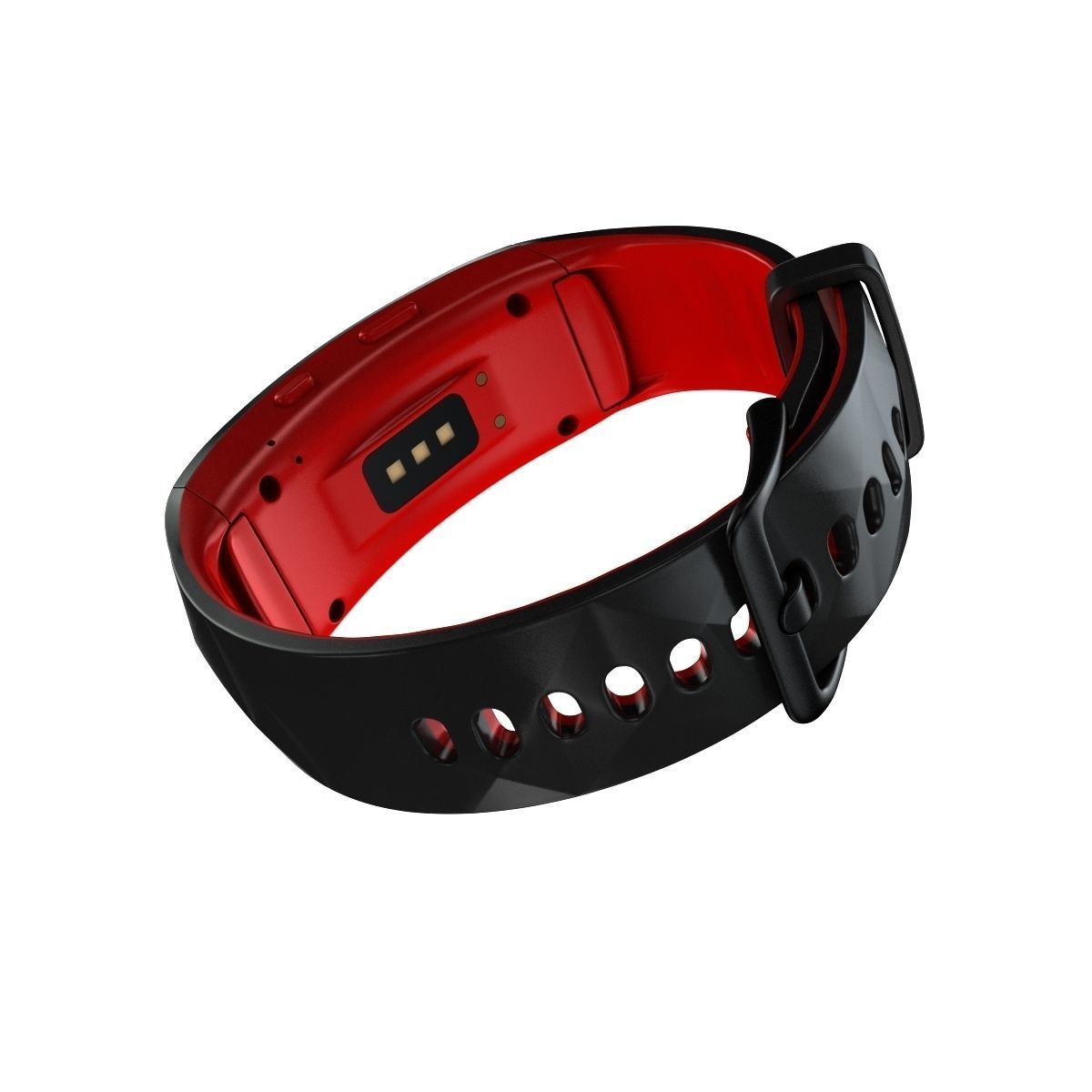 Samsung Gear Fit2 Pro 3D model_9