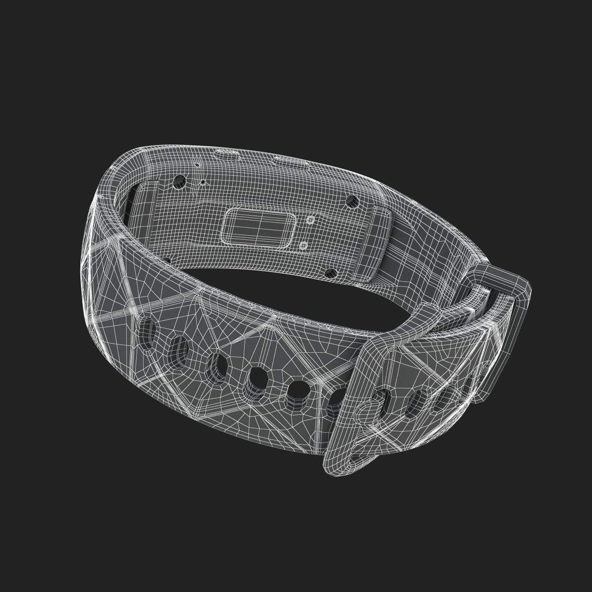 Samsung Gear Fit2 Pro 3D model_20