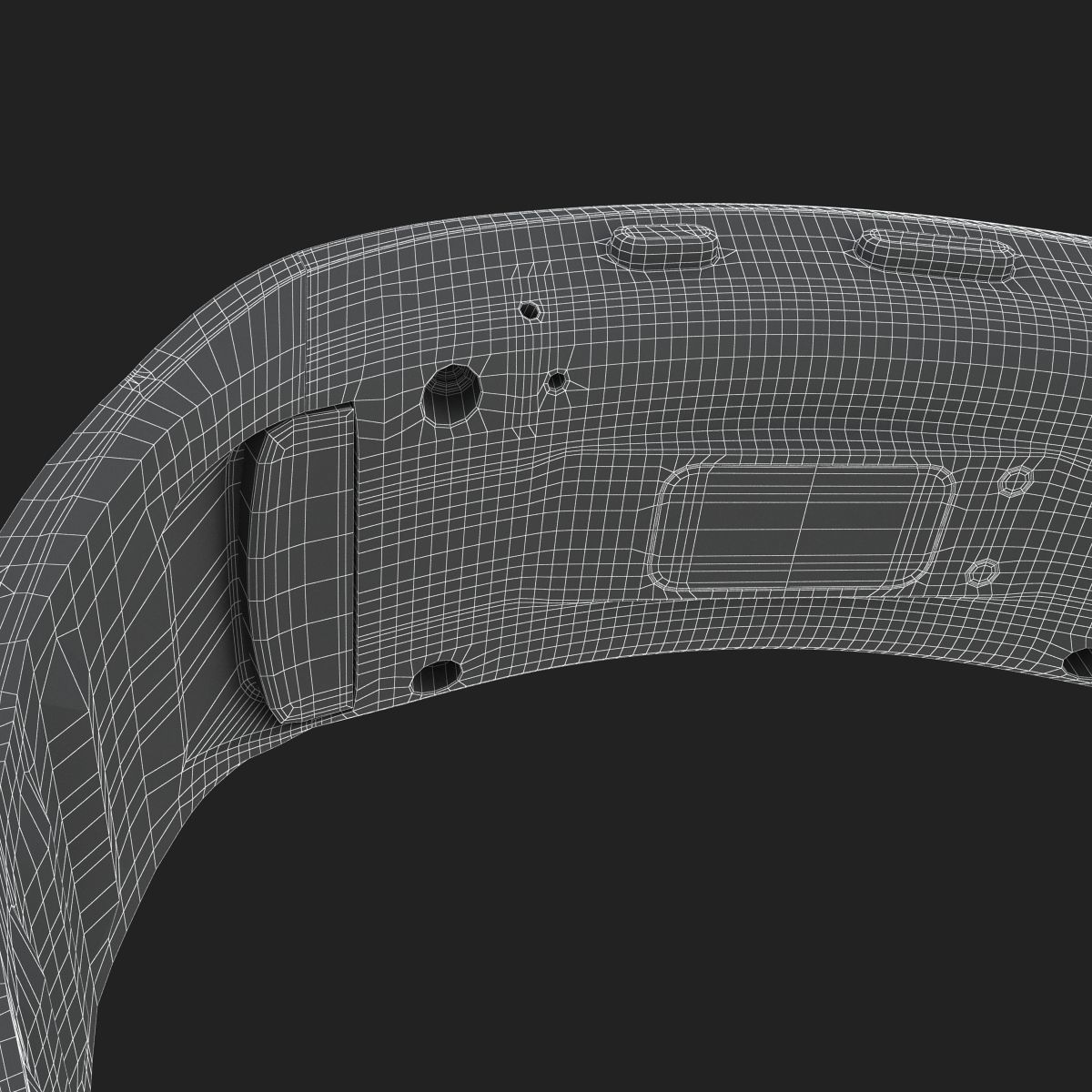 Samsung Gear Fit2 Pro 3D model_23