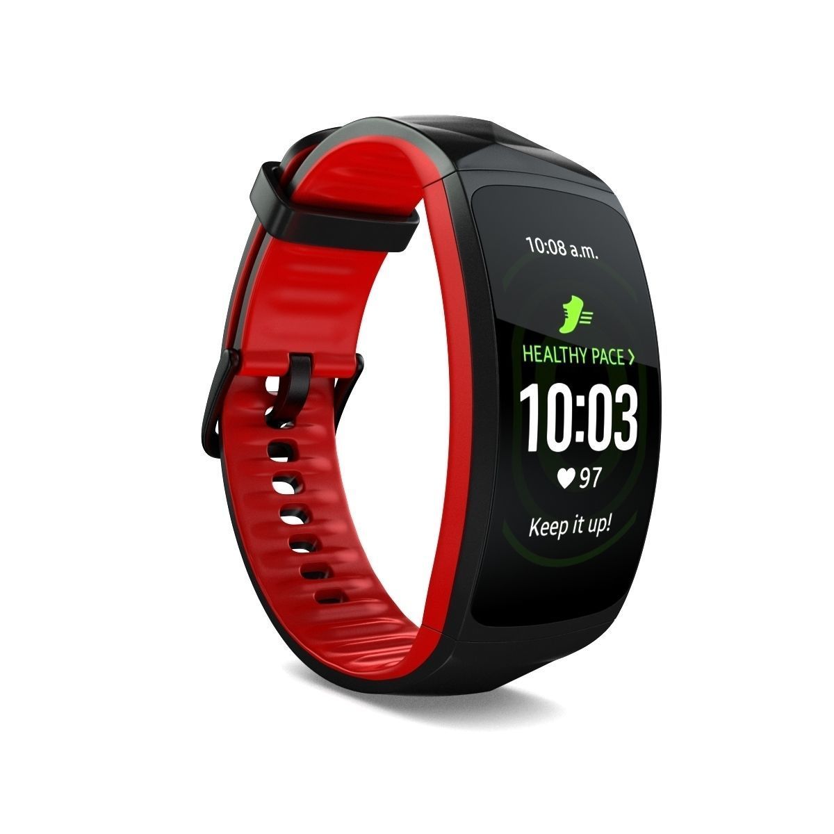 Samsung Gear Fit2 Pro 3D model_1