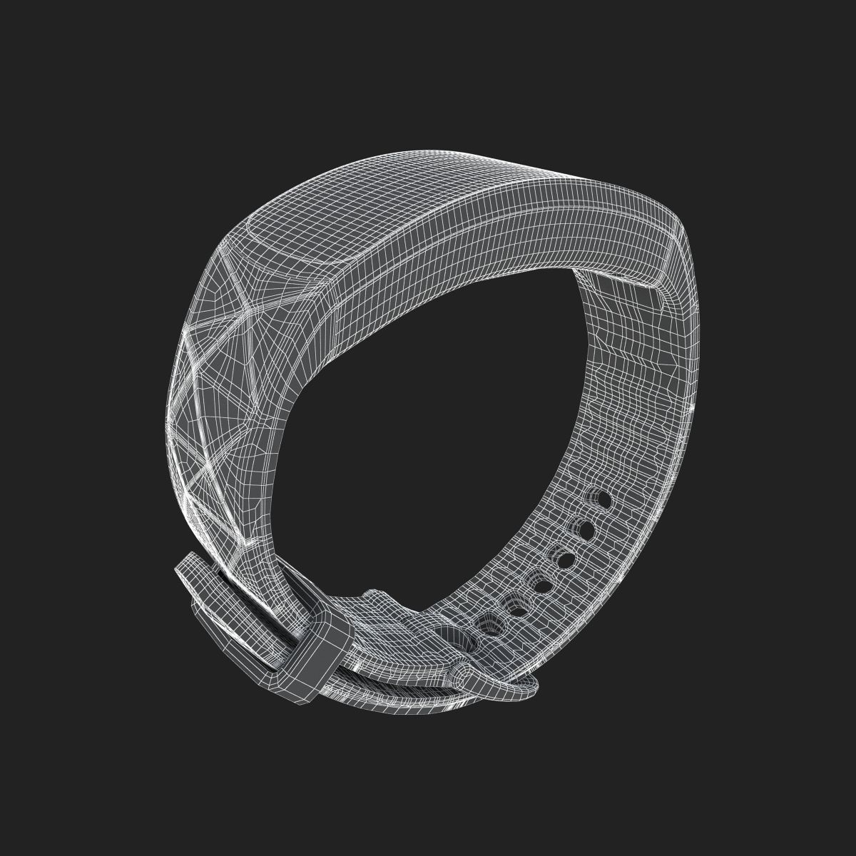 Samsung Gear Fit2 Pro 3D model_14