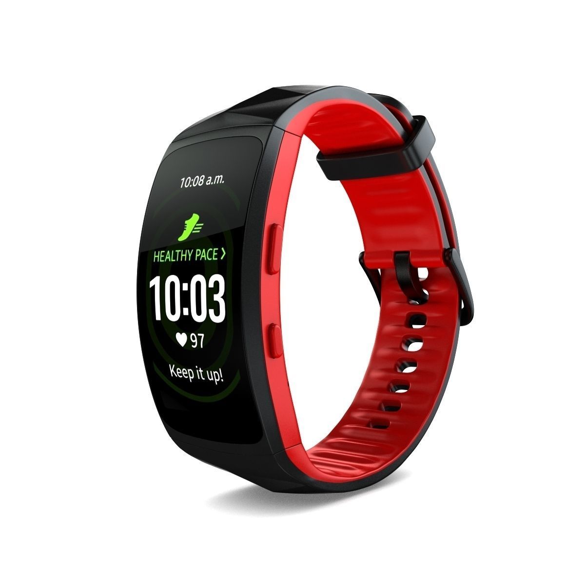 Samsung Gear Fit2 Pro 3D model_5