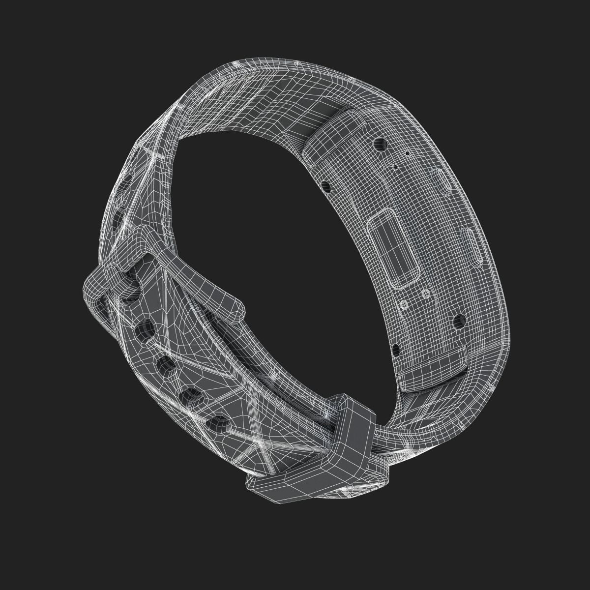Samsung Gear Fit2 Pro 3D model_19