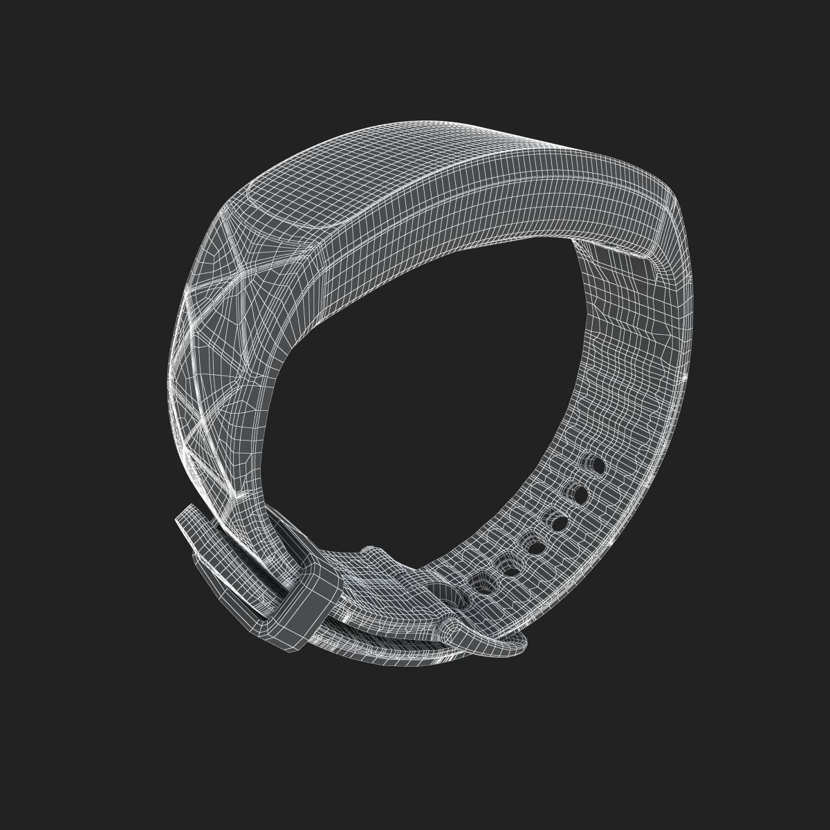 Samsung Gear Fit2 Pro 3D model_17