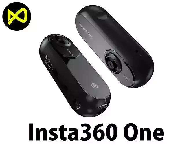 Insta360 ONE Action Camera 3D model