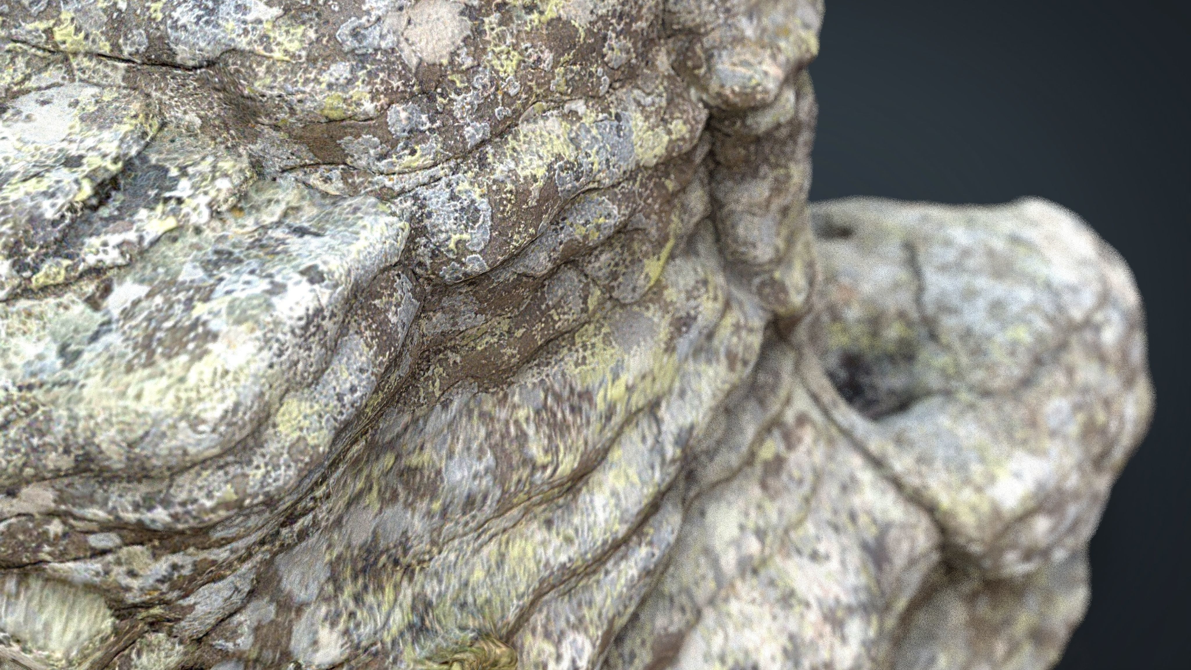Rock 28 Low-poly 3D model_15