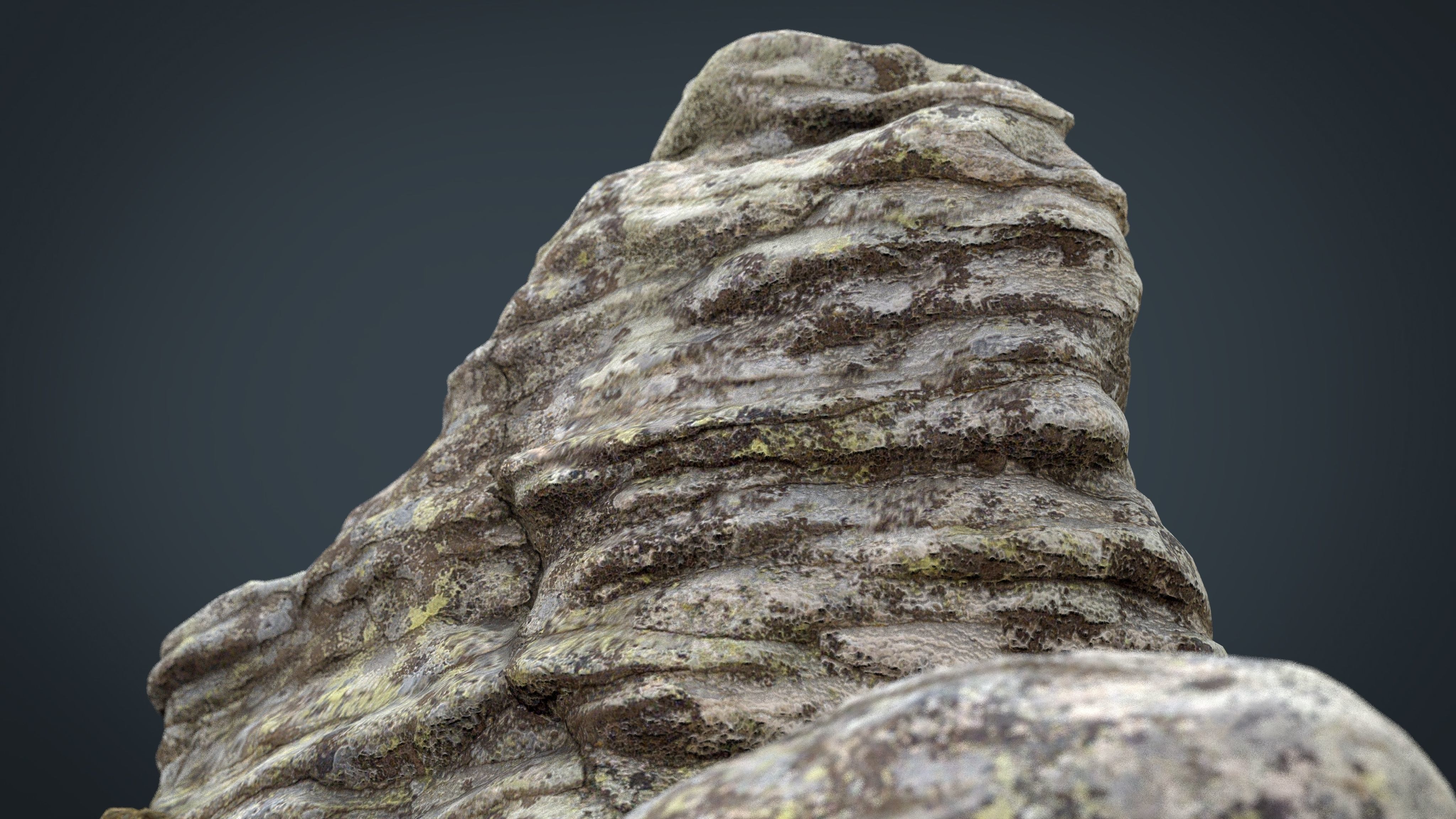 Rock 28 Low-poly 3D model_14
