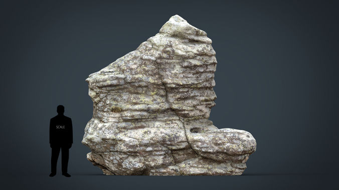 Rock 28 Low-poly 3D model