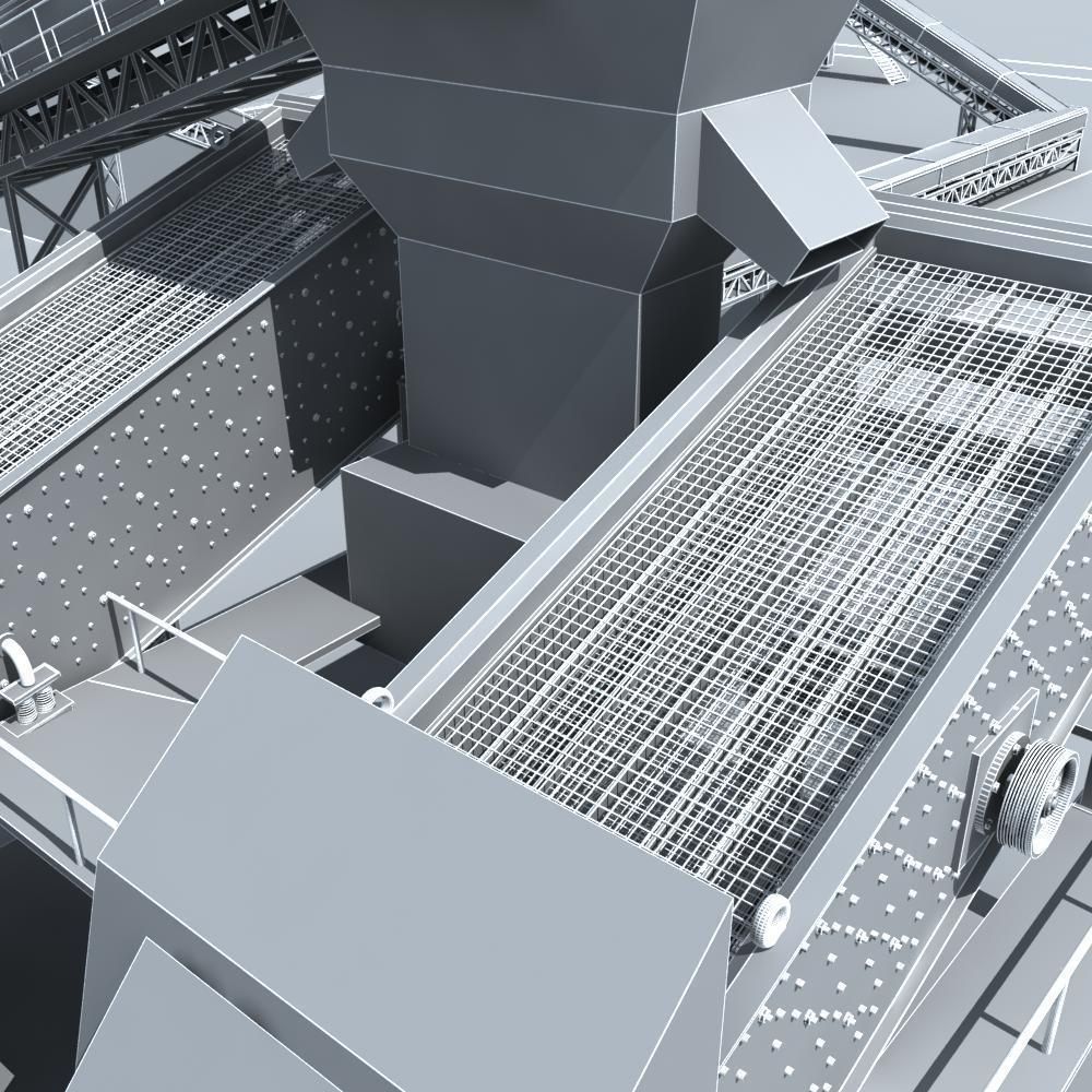 Mining Machinery 3D model_21