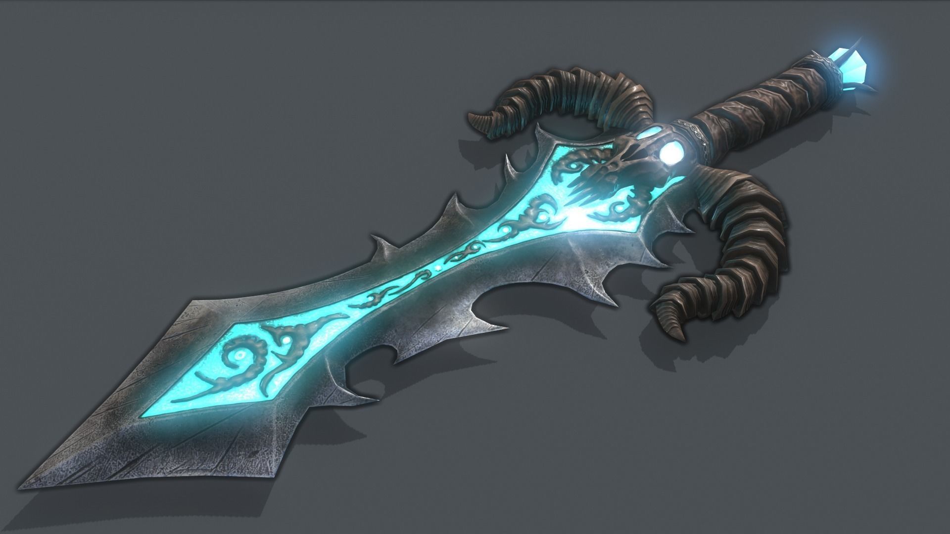 blade of death Low-poly 3D model_19