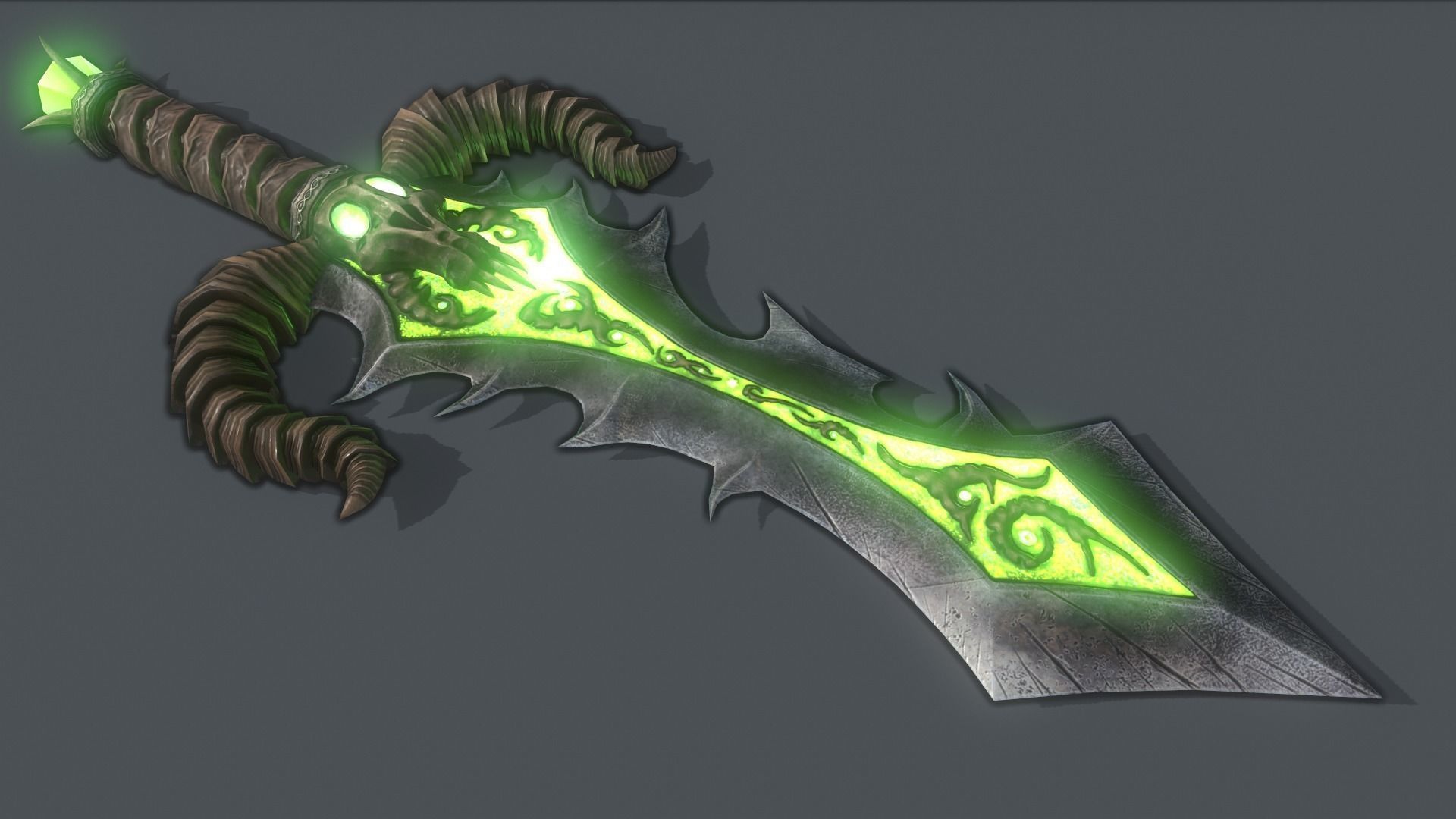 blade of death Low-poly 3D model_20