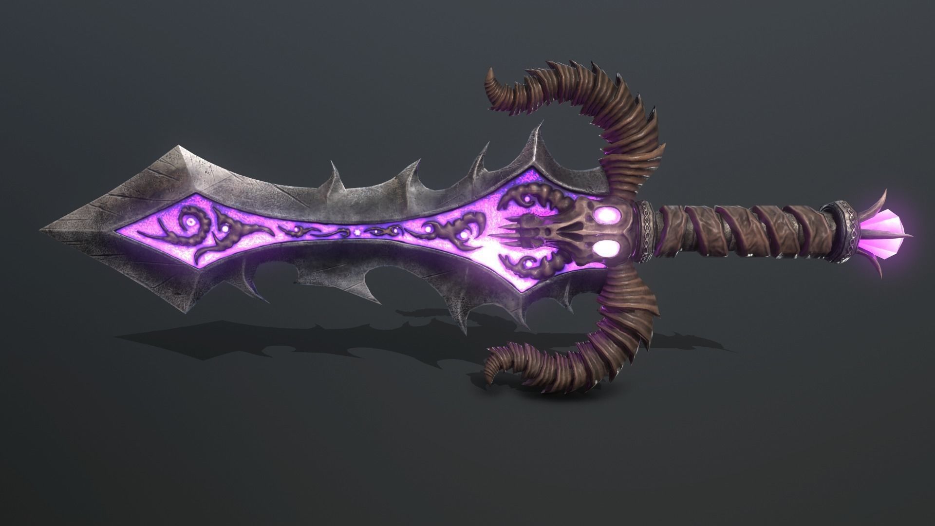 blade of death Low-poly 3D model_6