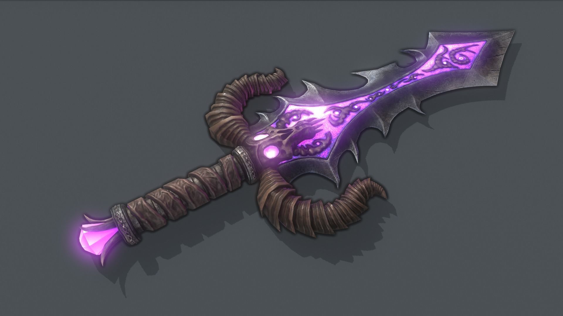 blade of death Low-poly 3D model_21
