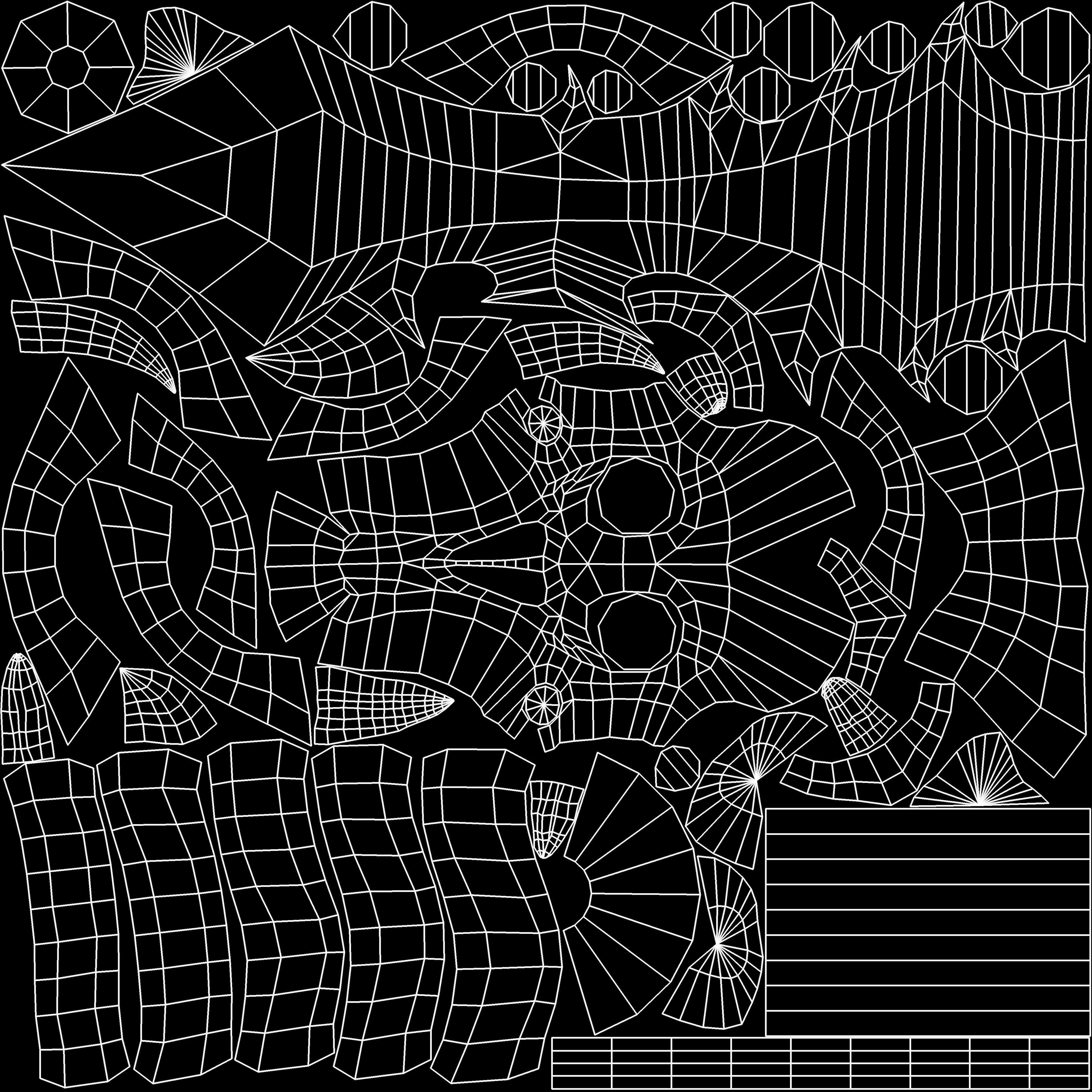 blade of death Low-poly 3D model_22