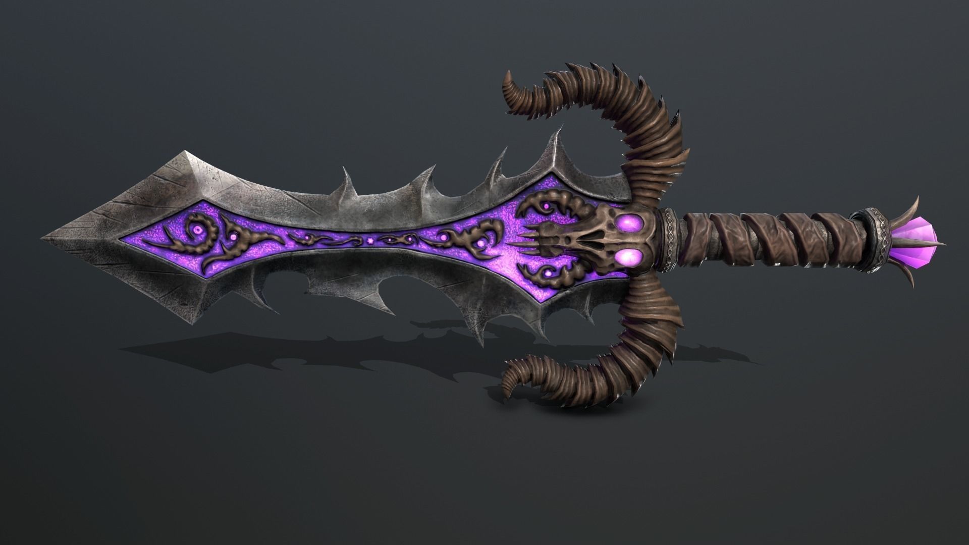 blade of death Low-poly 3D model_5