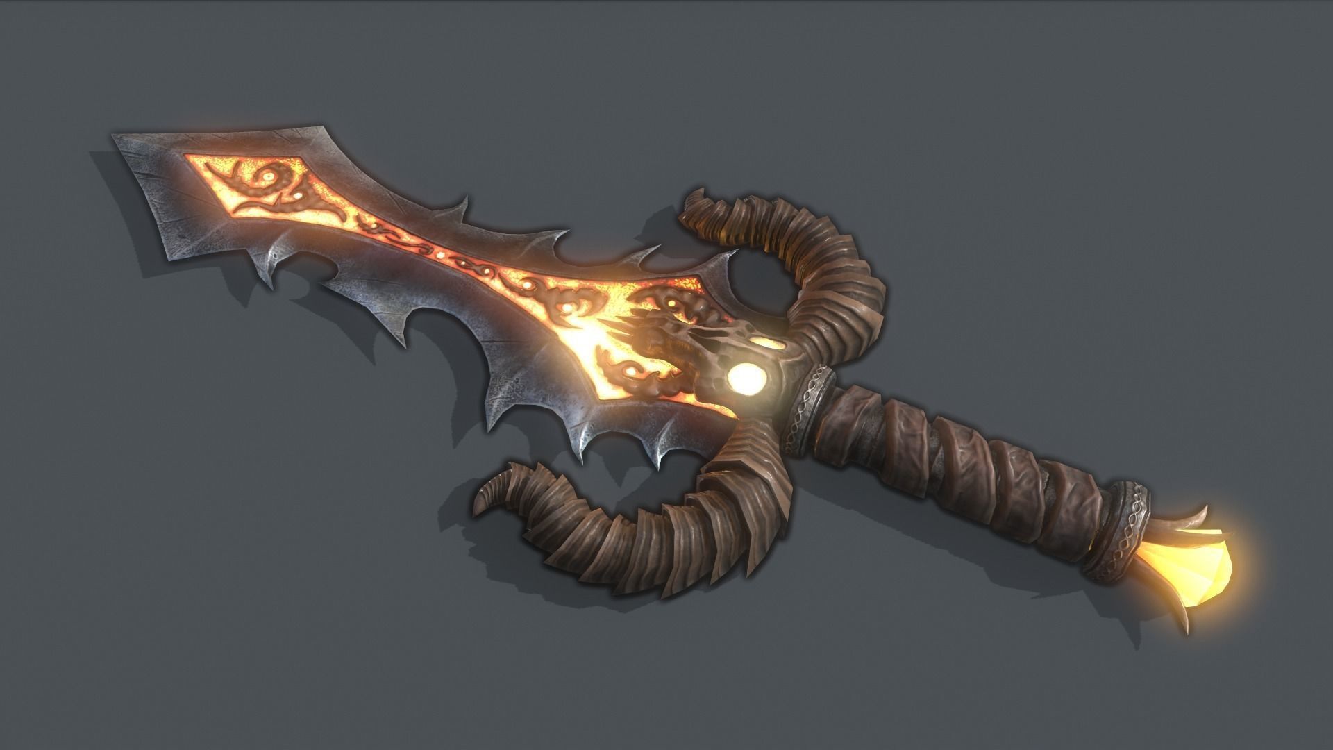 blade of death Low-poly 3D model_18