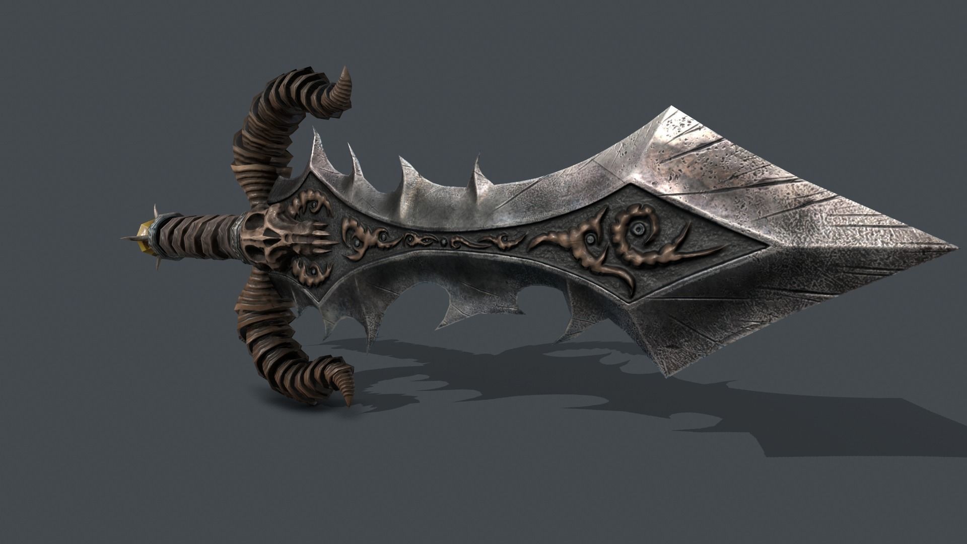 blade of death Low-poly 3D model_15