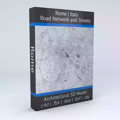 Rome Road Network and Streets