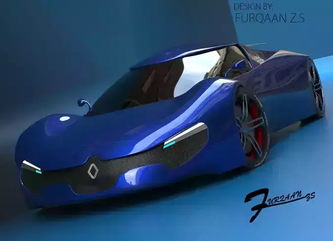 renault fazer concept 2017 3D model
