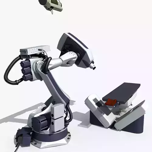 CyberKnife water pump 3D model
