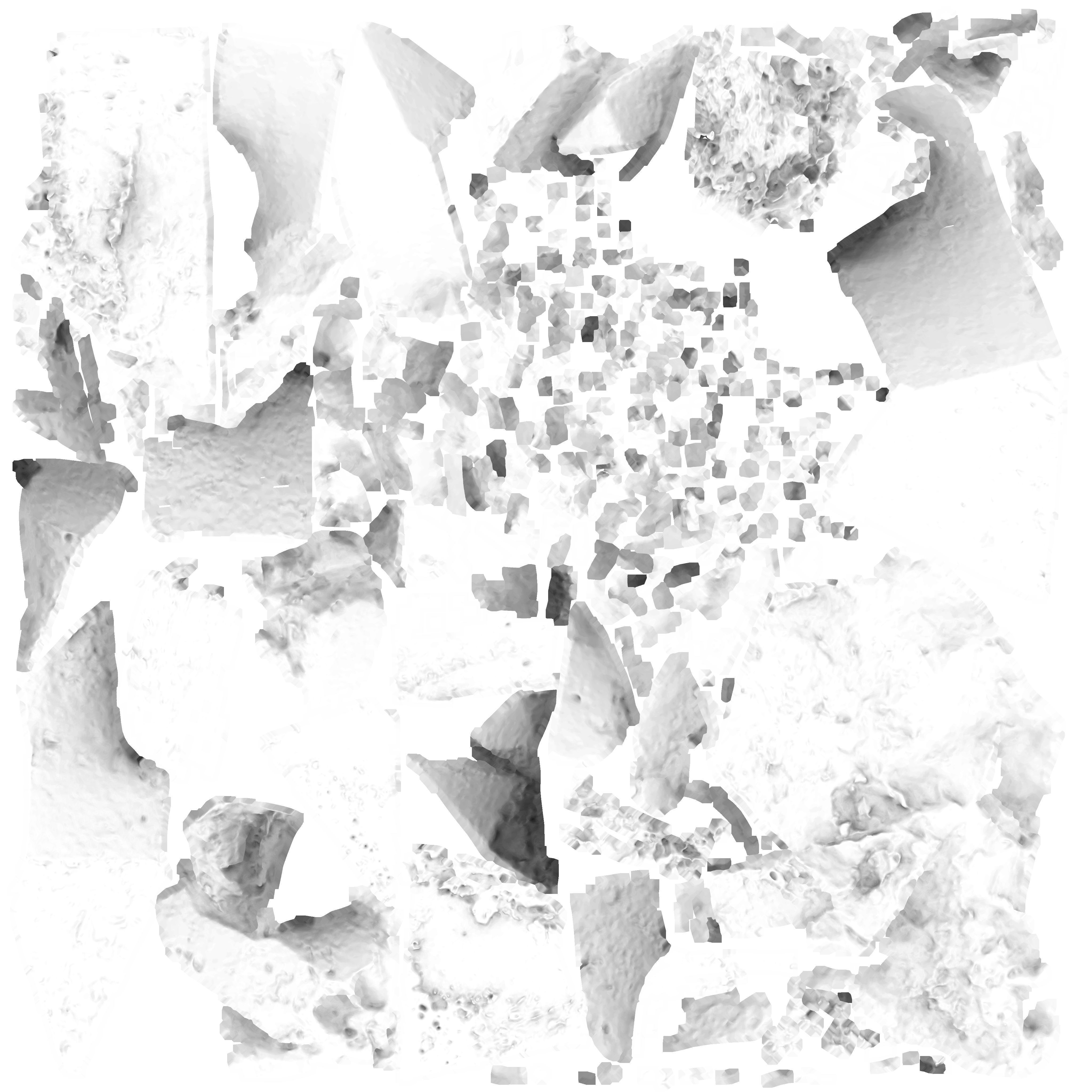 gem smoke quartz Rauchquarz juwel Low-poly 3D model_8