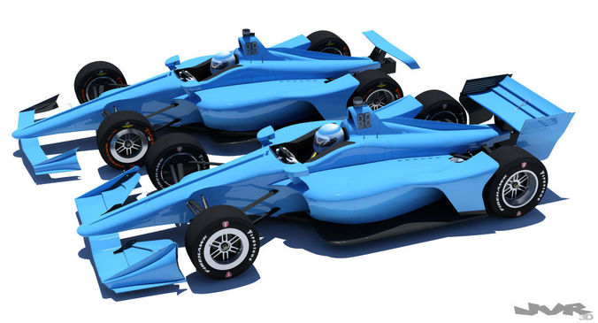 Indycar 2018 - Road and Oval model 3D model