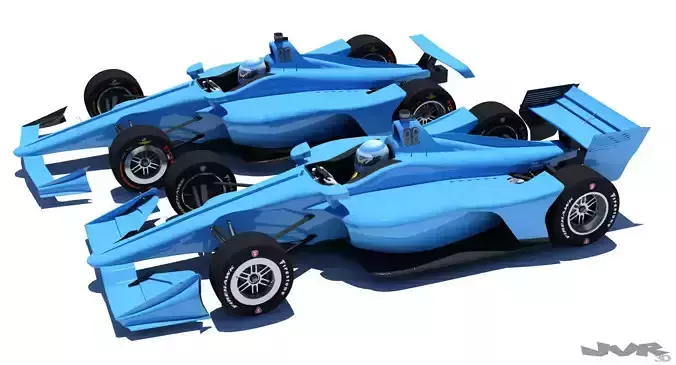 Indycar 2018 - Road and Oval model 3D model