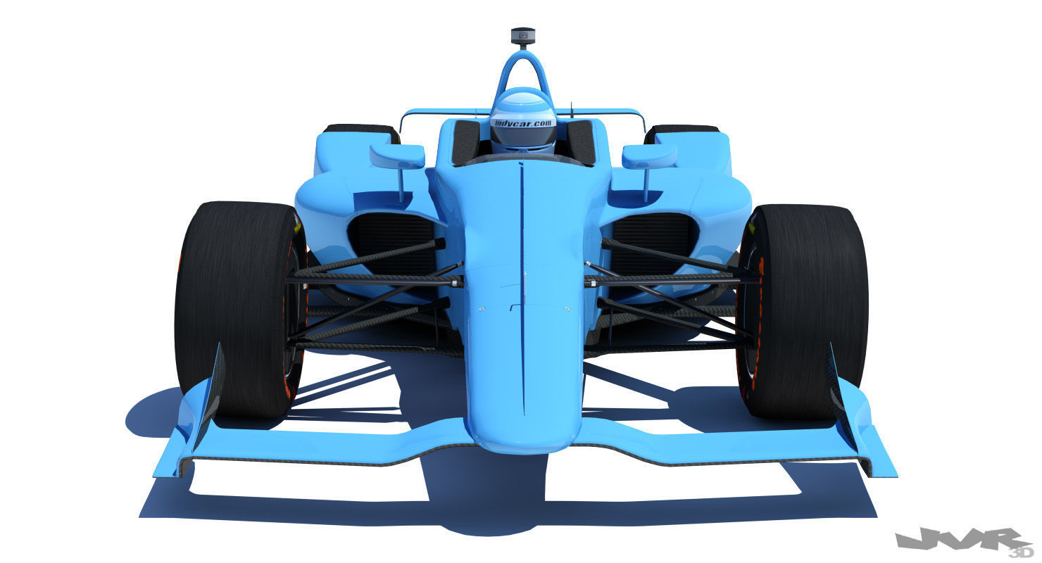 Indycar 2018 - Oval version 3D model_2
