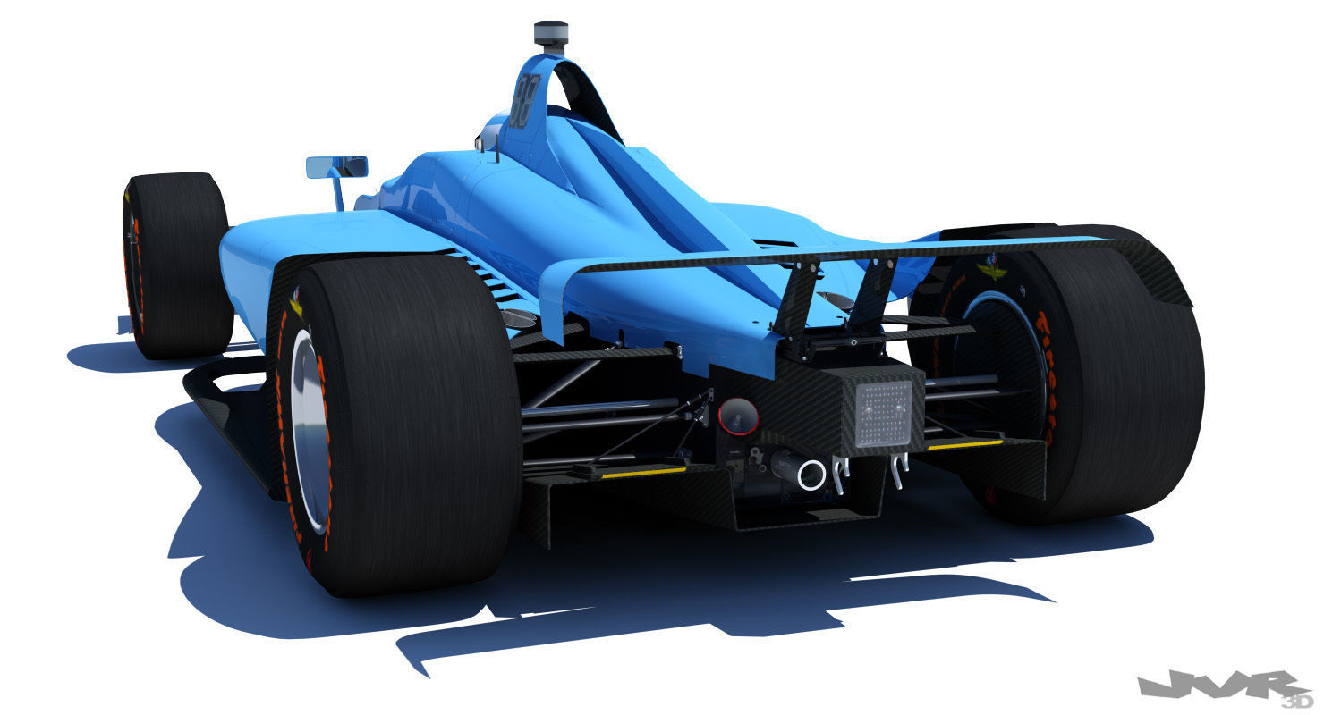 Indycar 2018 - Oval version 3D model_5