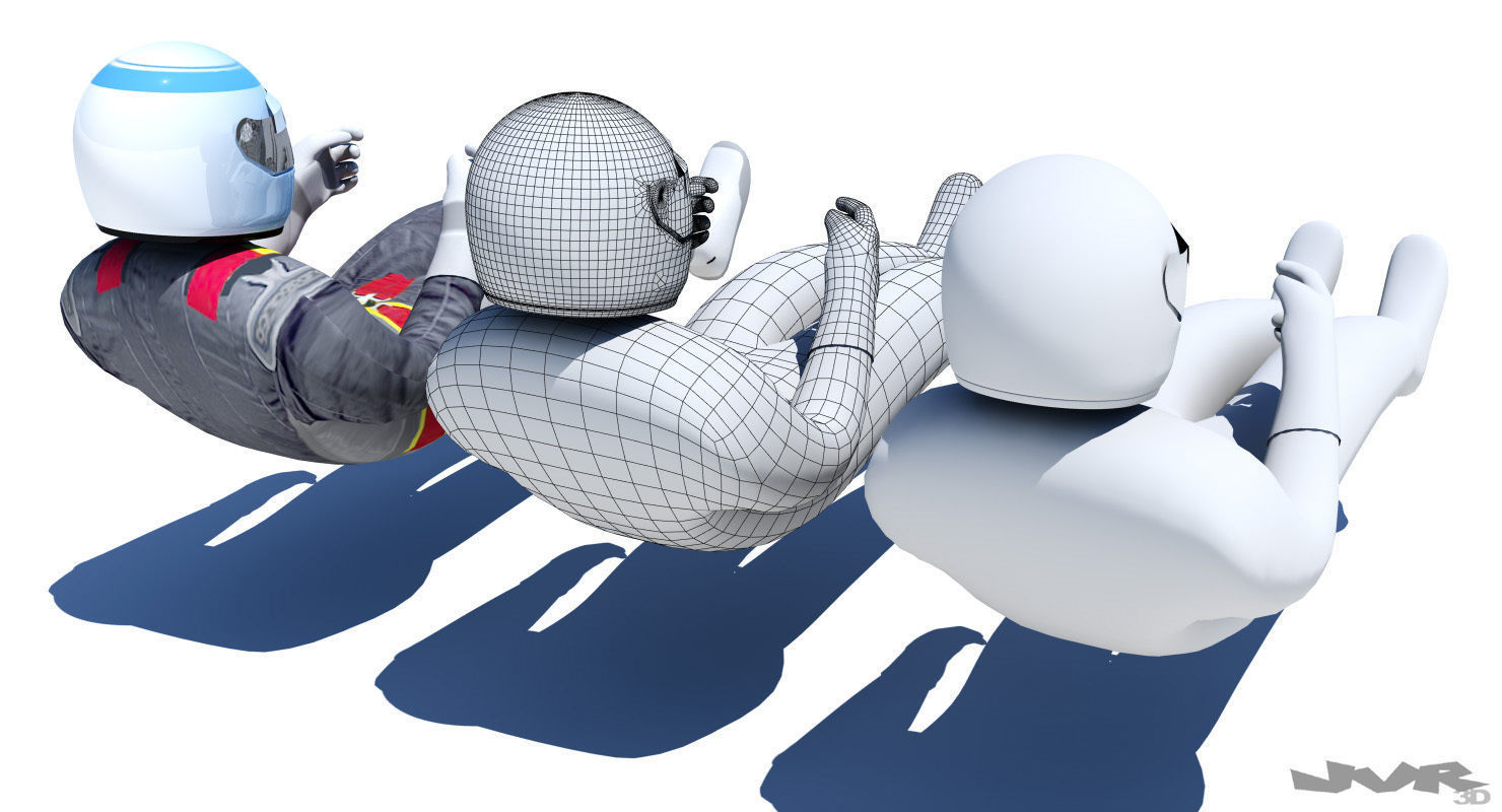Indycar 2018 - Oval version 3D model_16