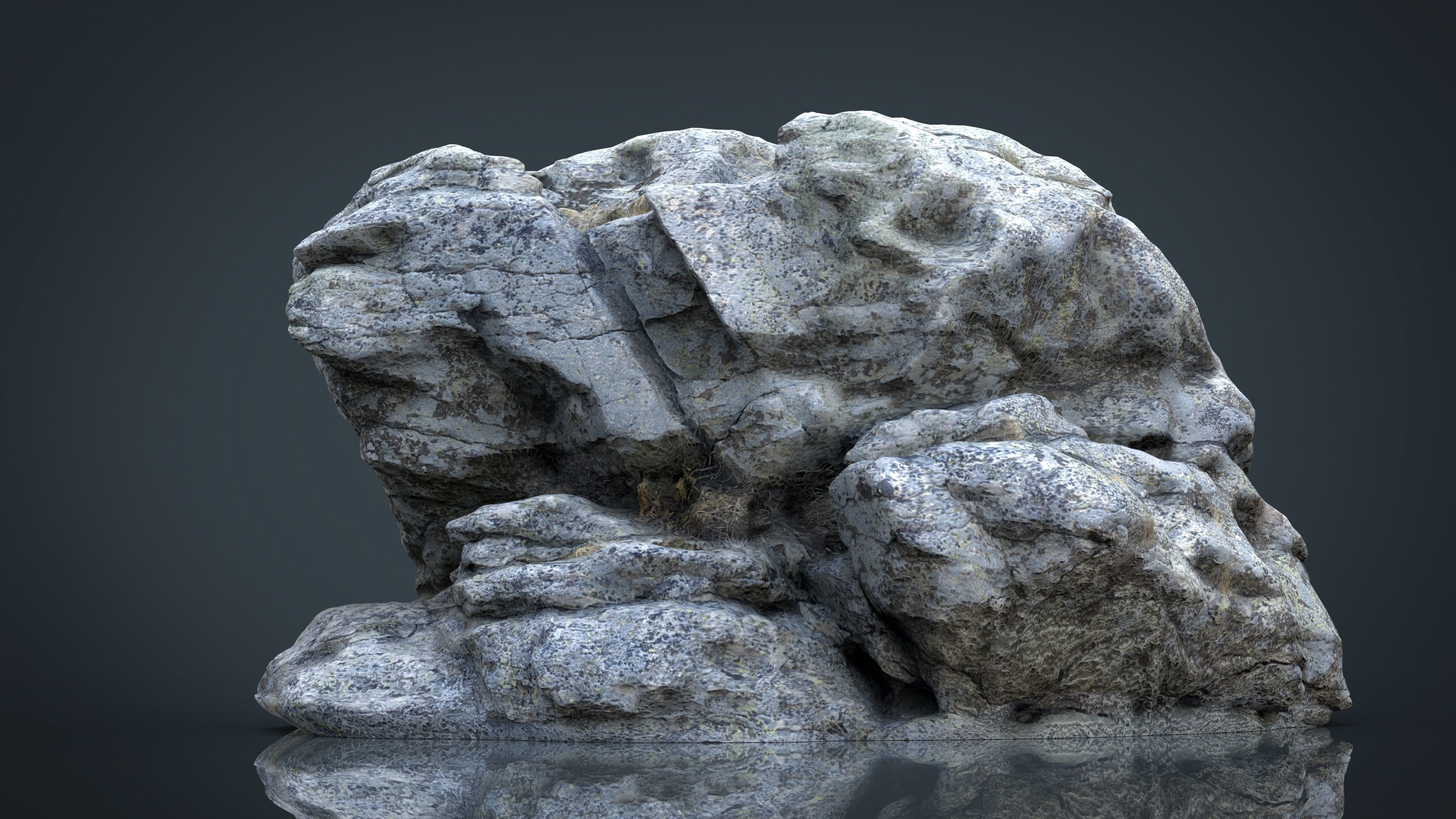 ROCK 29 Low-poly 3D model_15