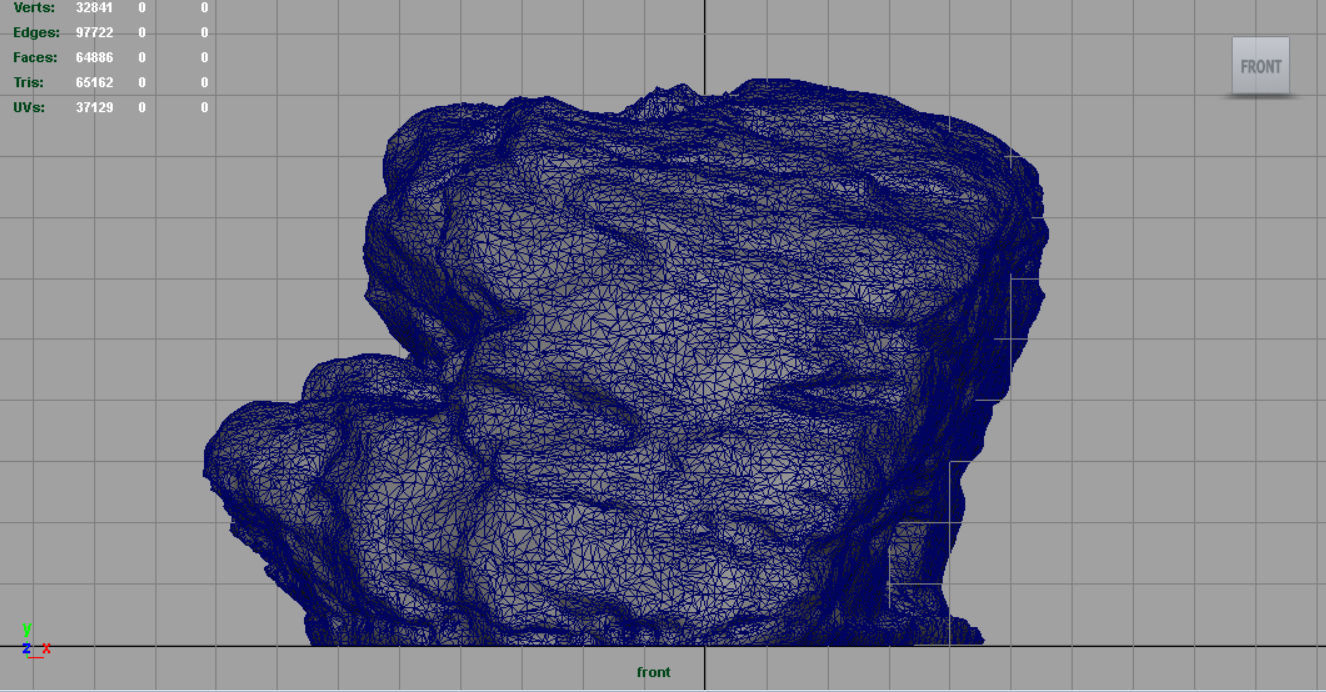 ROCK 29 Low-poly 3D model_10