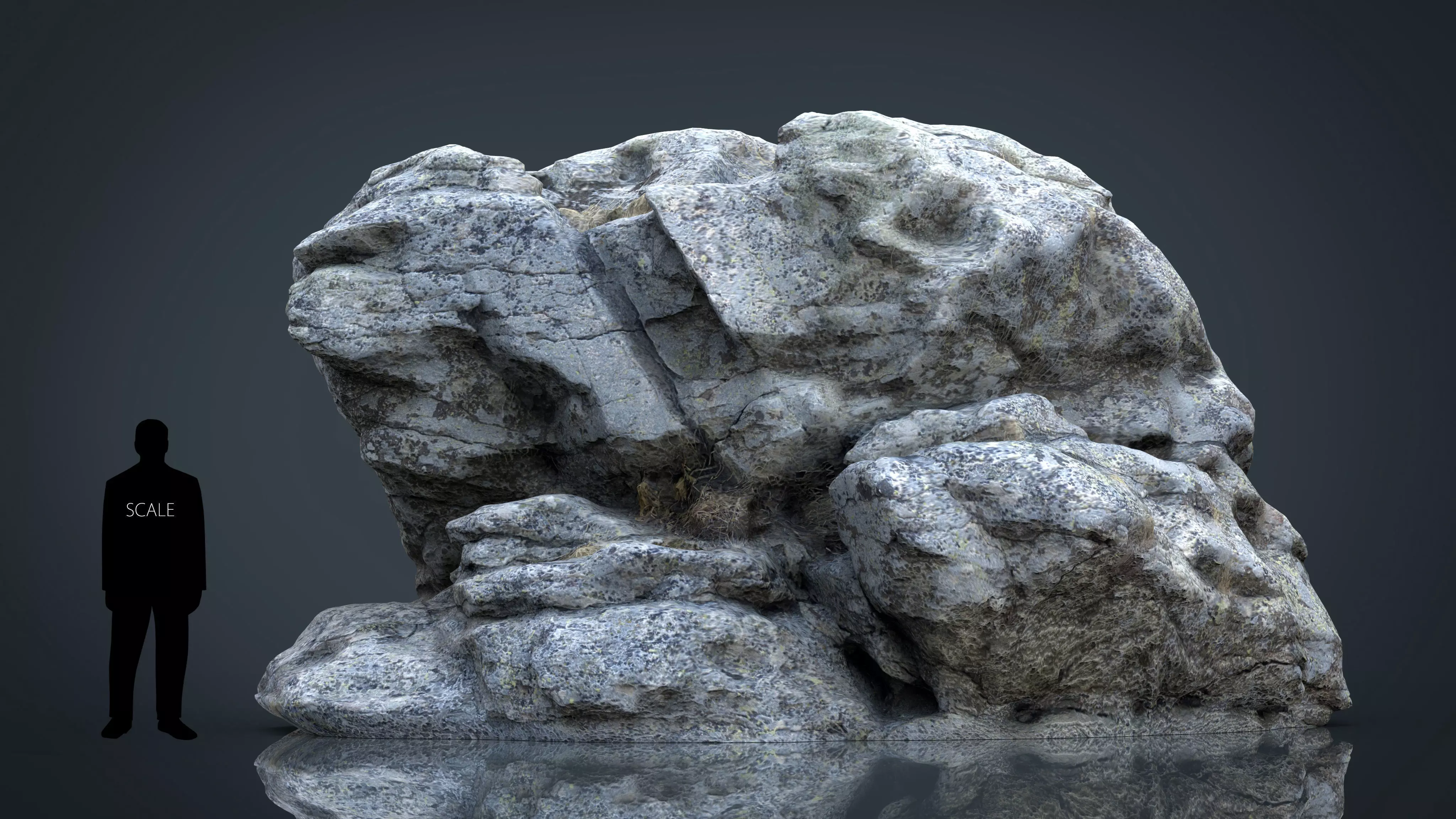 ROCK 29 Low-poly 3D model_0