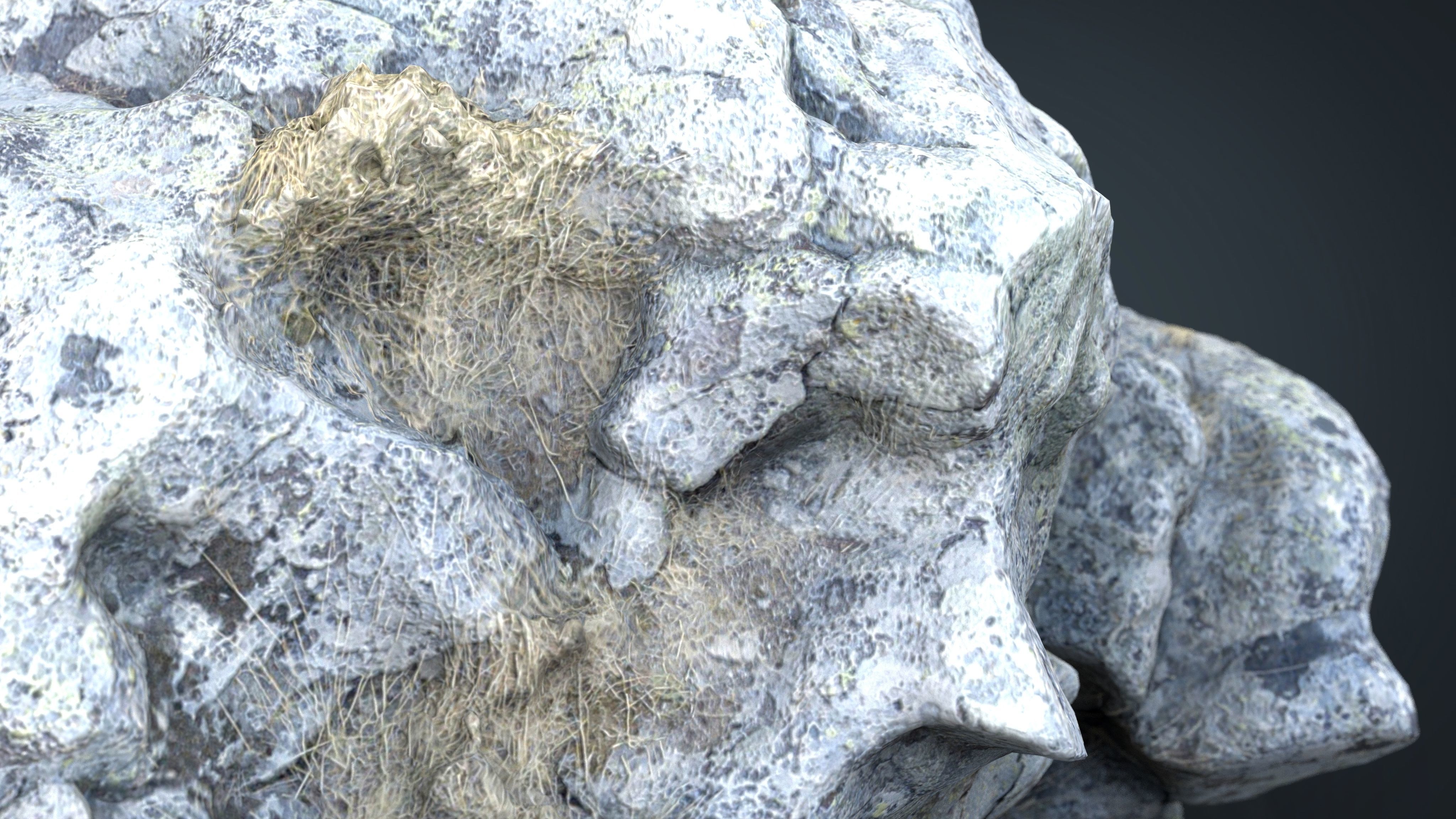 ROCK 29 Low-poly 3D model_14