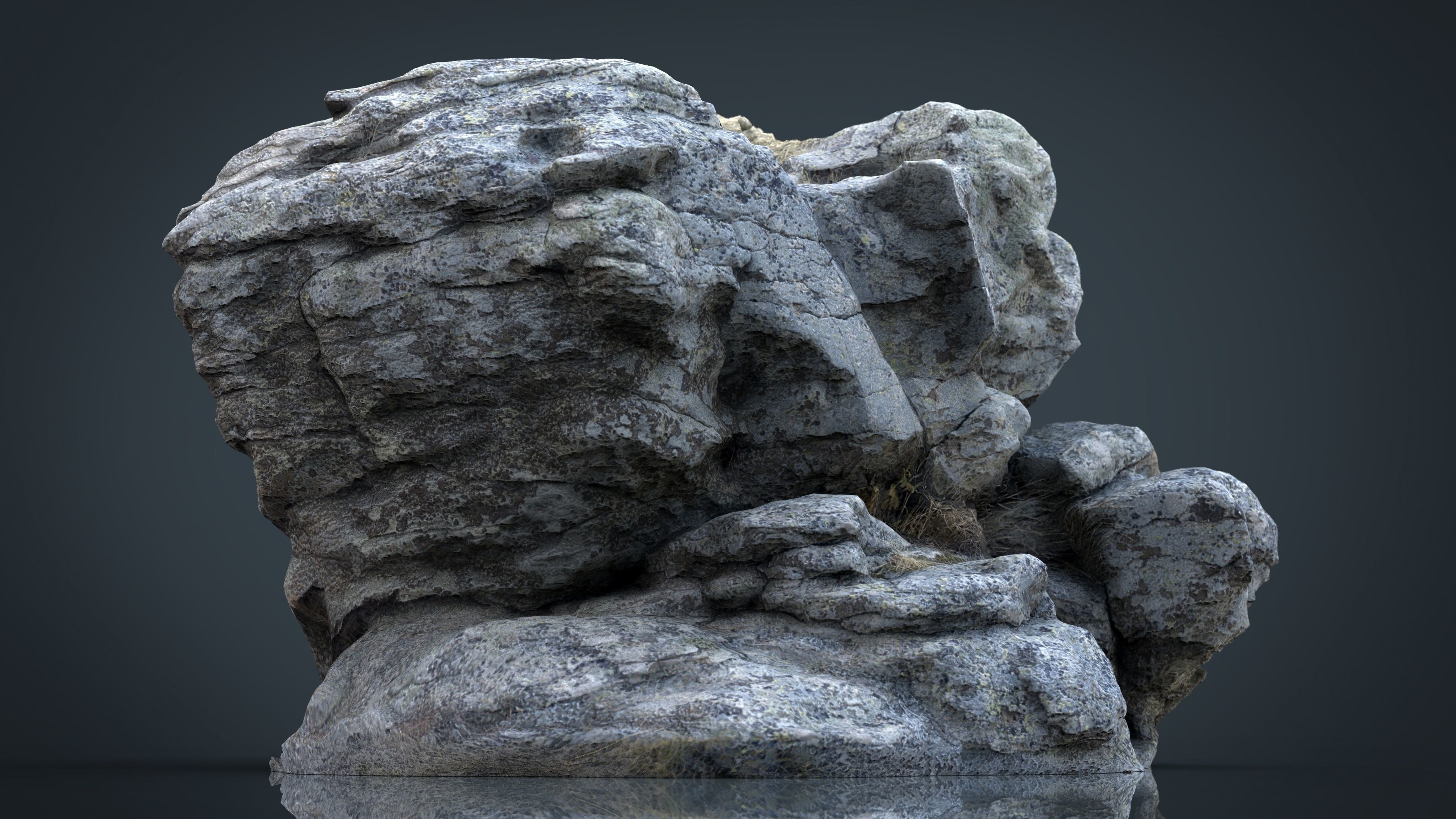 ROCK 29 Low-poly 3D model_13