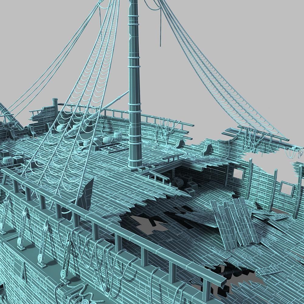 Shipwreck 01 3D model_10