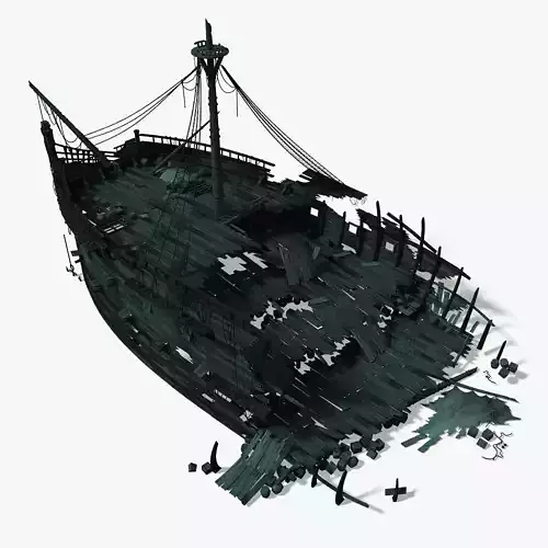 Shipwreck 01 3D model