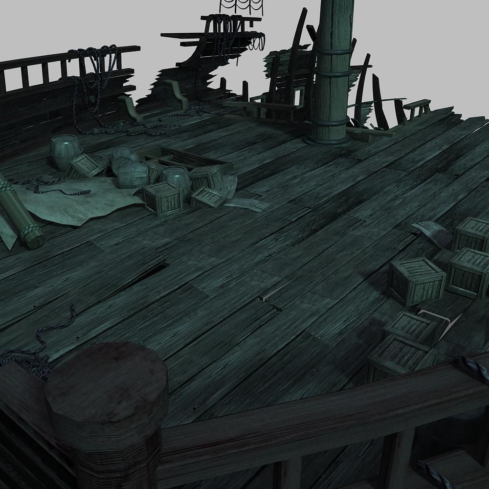 Shipwreck 01 3D model_6