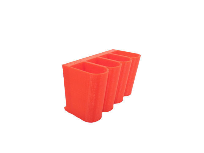 Toothbrush Holder wall mounted 3D print model_5