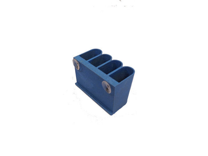 Toothbrush Holder wall mounted 3D print model_3