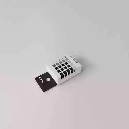 DHT22 Sensor 3D model