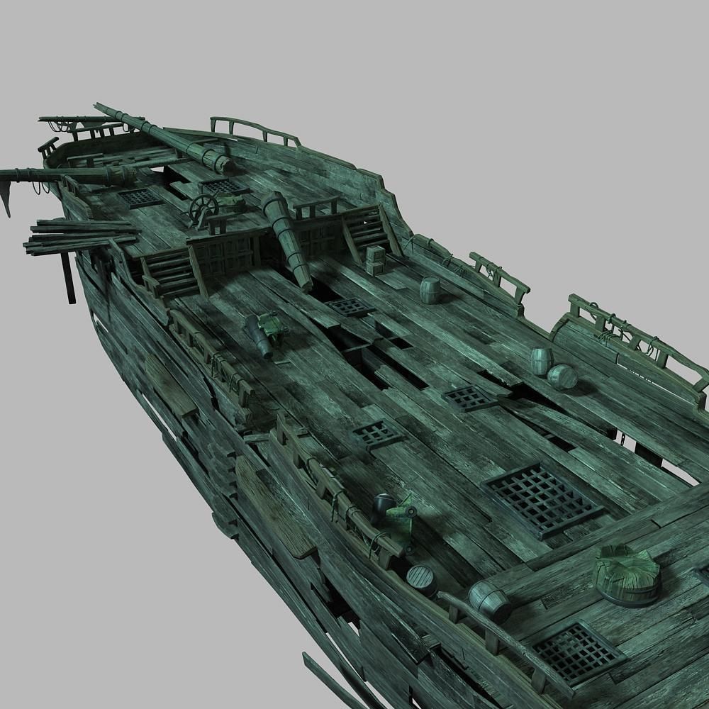 Shipwreck 02 3D model_8