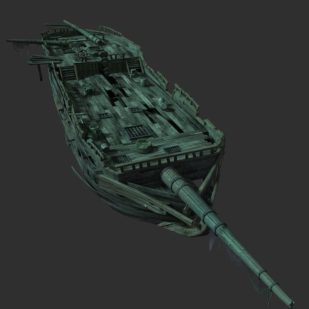 Shipwreck 02 3D model_3