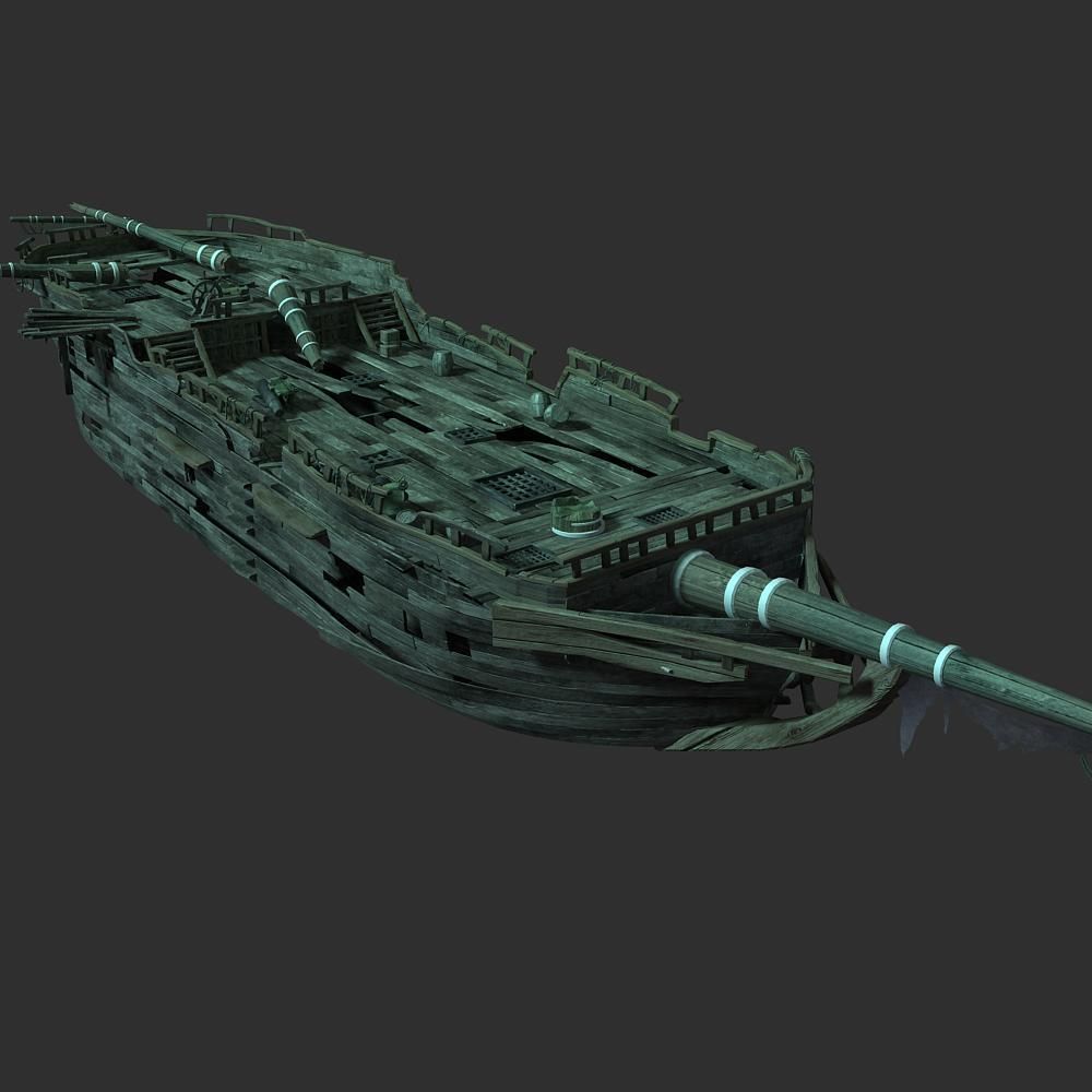 Shipwreck 02 3D model_1