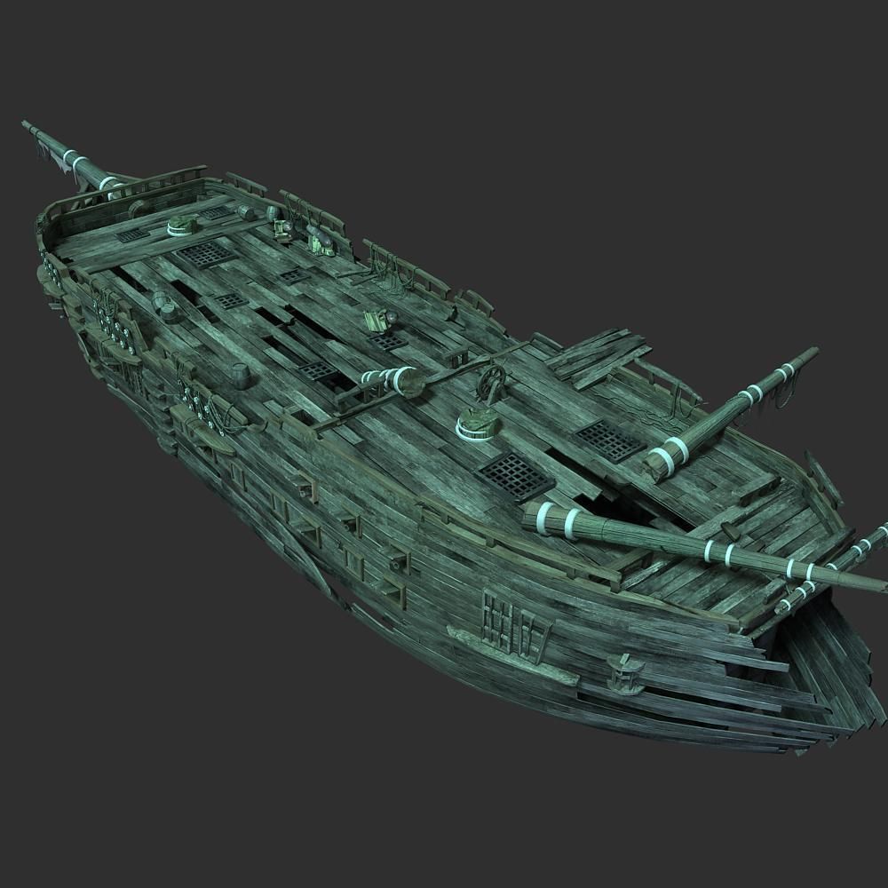 Shipwreck 02 3D model_6