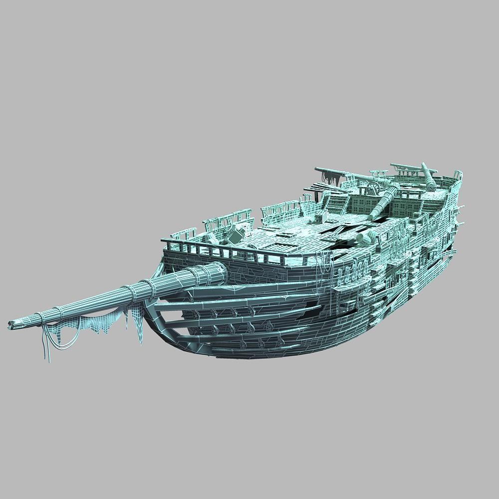 Shipwreck 02 3D model_11