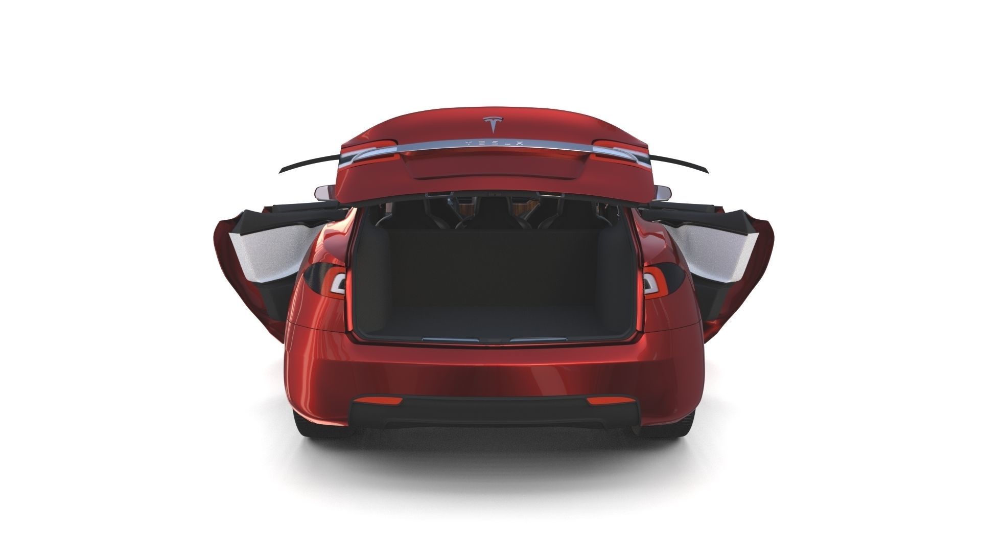 2017 Tesla S-X-3 Collection w interior 3D model_127