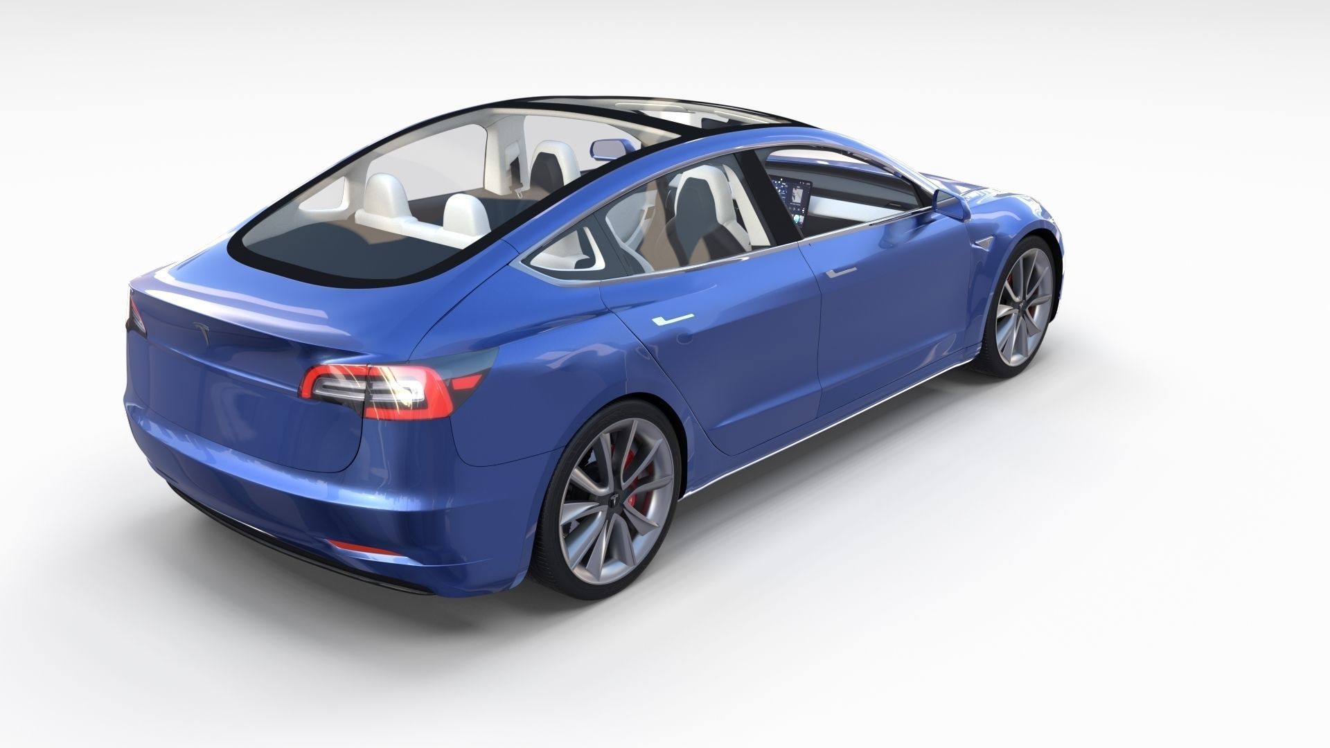 2017 Tesla S-X-3 Collection w interior 3D model_25